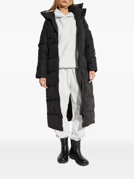 Matlasat geacă cu puf Canada Goose negru