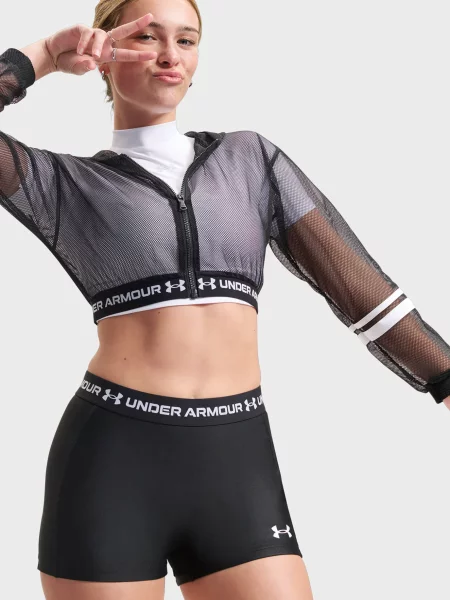 Худі Under Armour з сіткою чорне