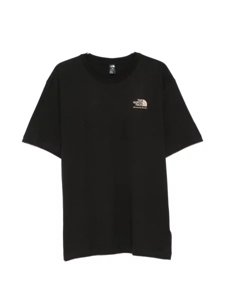 Tricou The North Face cu imagine negru
