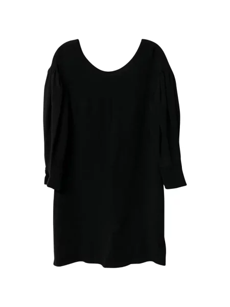 Mała sukienka mini Simone Rocha z dekoltem w łódkę garniturowa czarna