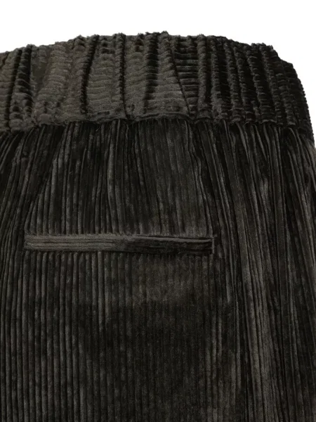 Pantaloni Peserico de catifea cord maro