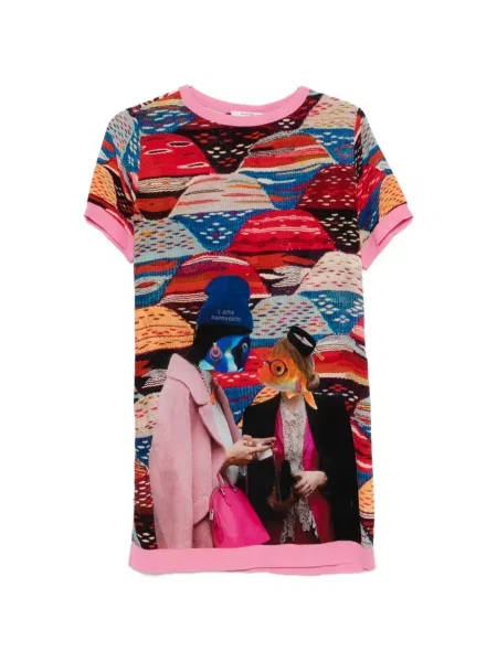 Rochie mini The Artistylist cu imagine albastru