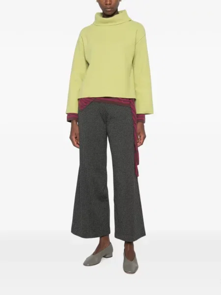 Pantaloni Niu' cu model pepito gri