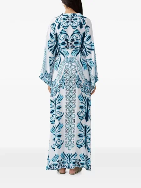 Rochie maxi Melissa Odabash cu imagine alb