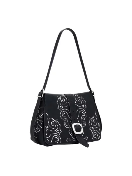 Desigual torebka POKER FACE POSADAS MI czarny