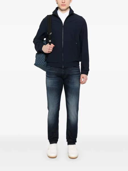 Geacă Emporio Armani albastru