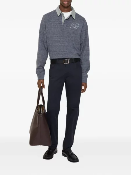 Pantaloni Burberry albastru