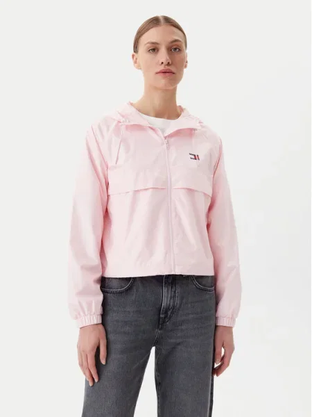 Tommy Jeans Geacă de vânt Essential roz