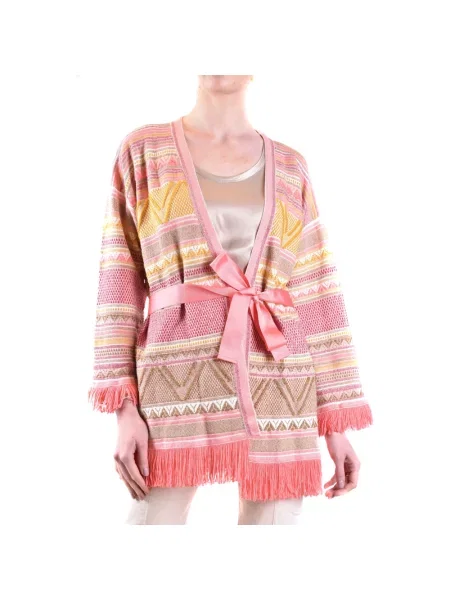 Sweter Twinset różowy