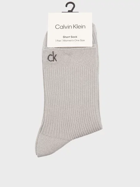 Шкарпетки Calvin Klein сірі