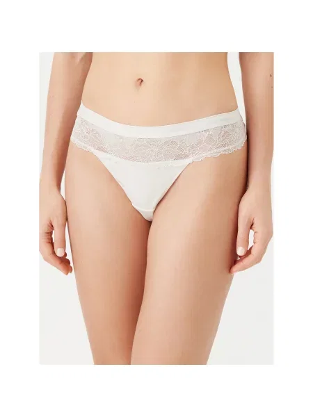 Calvin Klein Underwear Tangice Écru