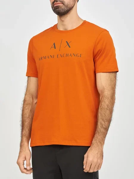 Футболка Armani Exchange помаранчева