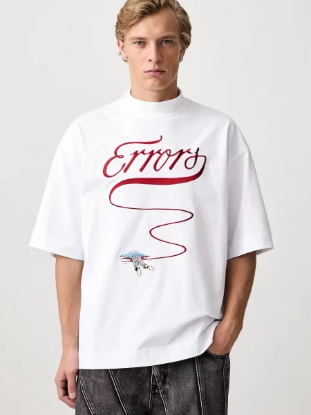 House of Errors Homespun t-shirt ανδρικό λευκό