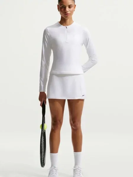 Nike fustă sport Victory Dri-FIT alb
