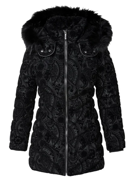 KOROSHI Geacă de iarnă negru