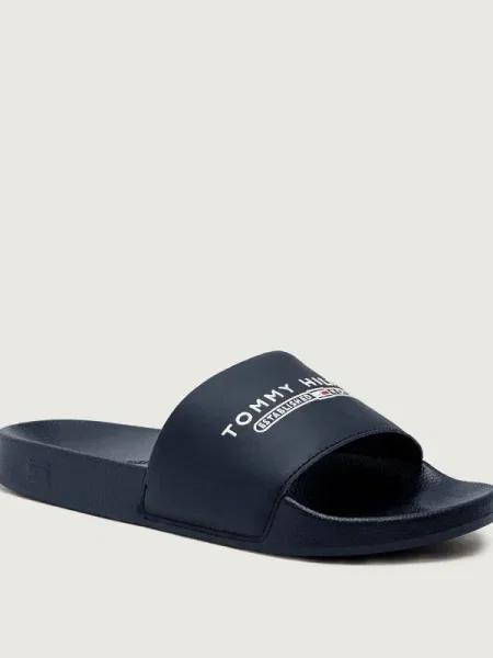 Papucs Tommy Hilfiger kék