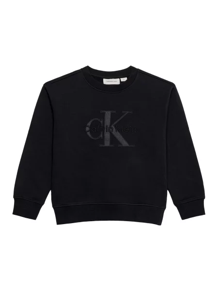 Calvin Klein Jeans Μπλούζα φούτερ SEASONAL' μαύρο