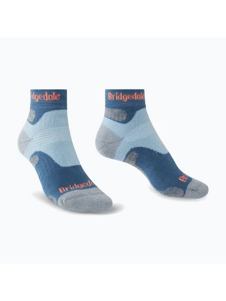 Трекінгові шкарпетки Bridgedale Hike Midweight Performance Ankle blue сині