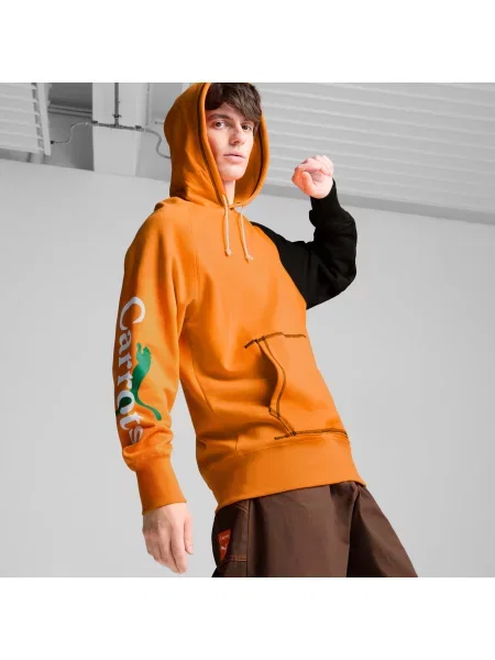 Bluza z kapturem Puma x Carrots pomarańczowa