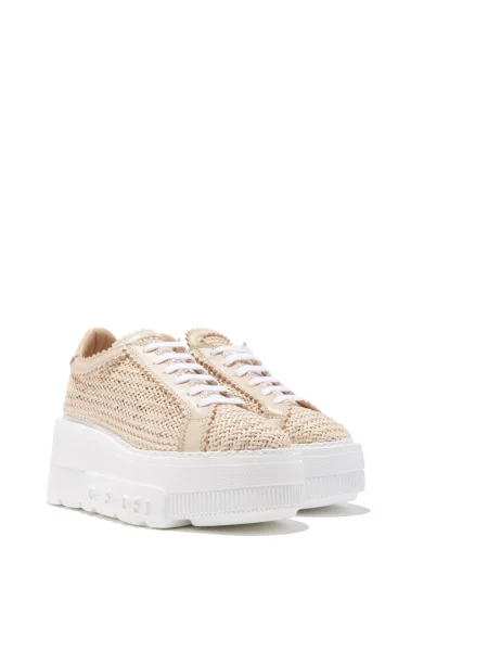 Sneakersy Casadei beżowe