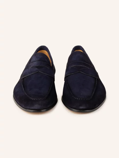 Magnanni Penny Loafers blau granatowe