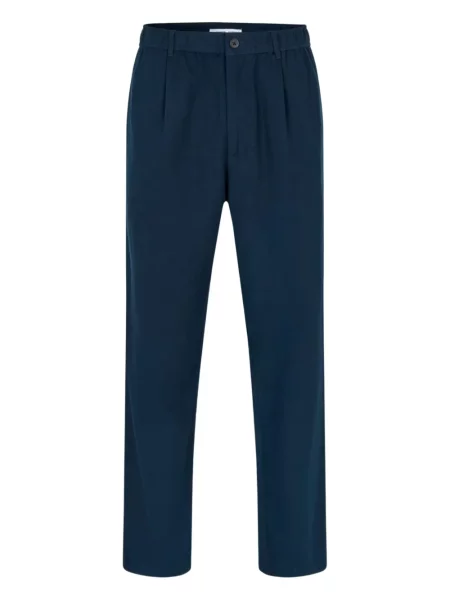 Pantaloni Samsøe Samsøe albastru