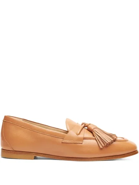 Pantofi loafer Stuart Weitzman din piele maro
