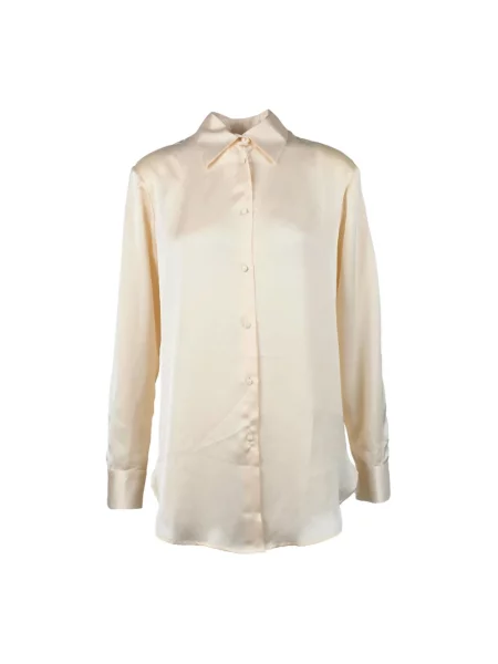 Koszula Nineminutes elegancka beżowa