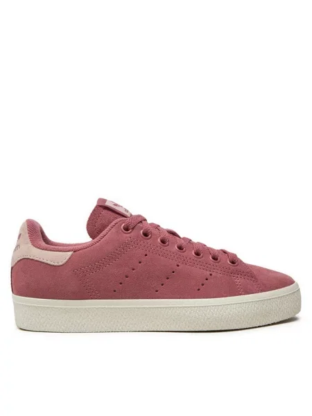 Adidas Originals sneakersy zamszowe Stan Smith Cs bordowy różowe
