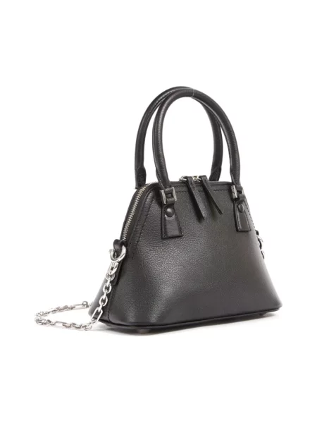Torebka Maison Margiela skórzana czarna