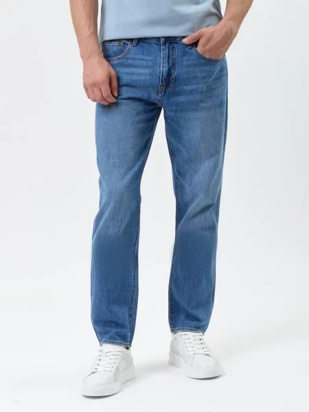 Джинси Armani Exchange блакитні