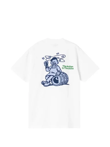 Tricou Carhartt Wip cu imagine alb