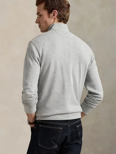Mikina Polo Ralph Lauren sivá