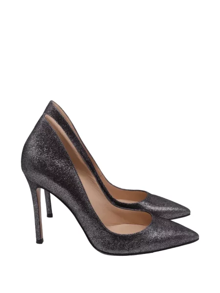 Pantofi cu toc Gianvito Rossi gri