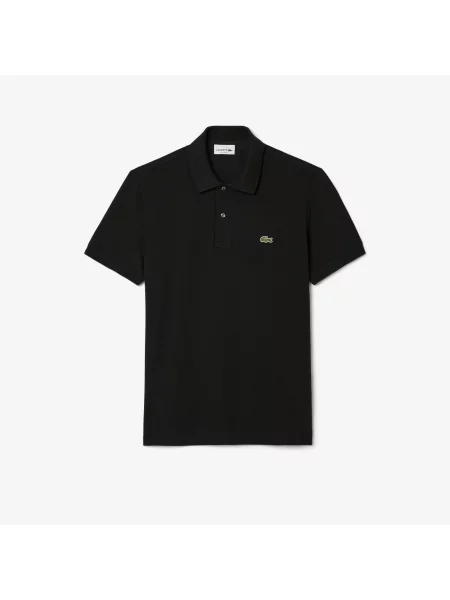 Классическое поло Lacoste черное