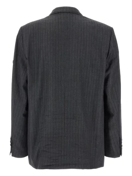 Sacou Balenciaga cu dungi gri