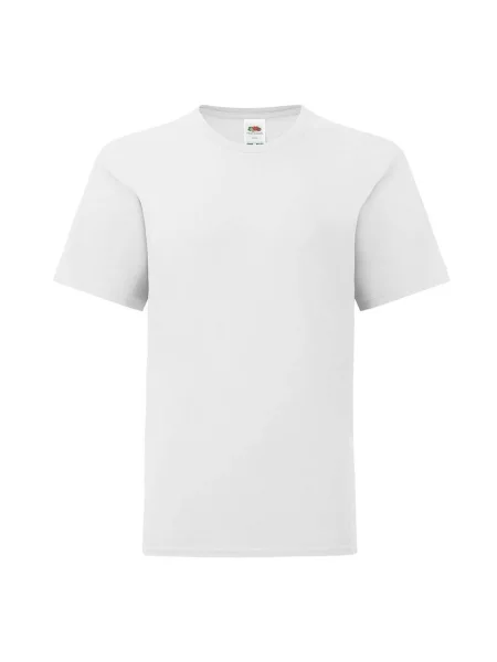 Tricou copii Fruit Of The Loom alb