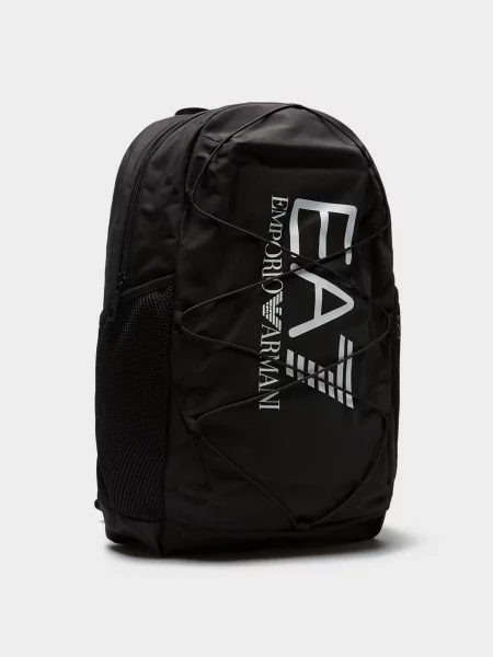 Taška Emporio Armani TRAIN U CARRYOVER BACKPACK černá