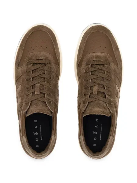 Sneakerși Hogan maro