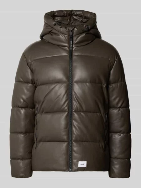 Kurtka w stylu puffer w kroju regular fit z naszywką z logo model Coen' Khujo