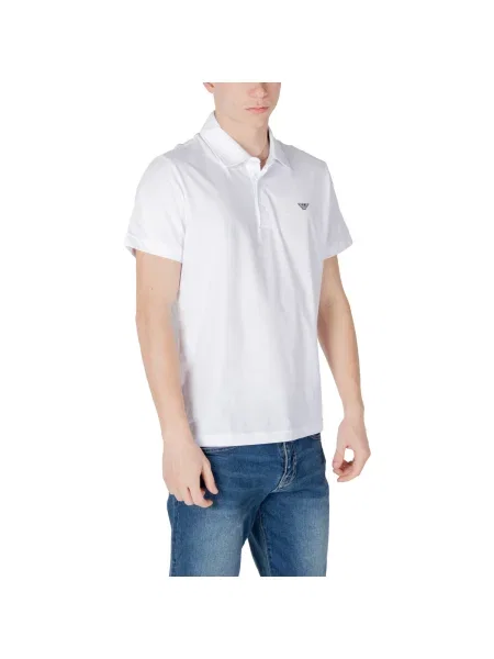 Polo Emporio Armani Ea7 alb
