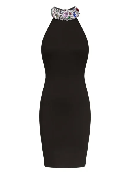 Rochie Area de cristal negru