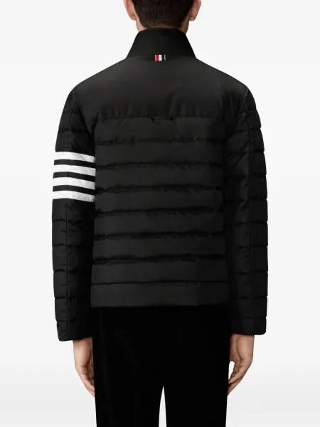 Geacă Thom Browne cu dungi negru