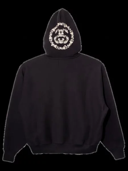 Hanorac cu glugă Denim Tears negru