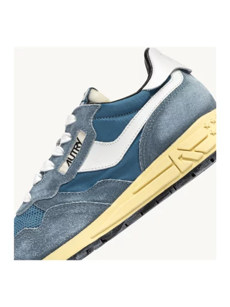Sneakersy Autry zamszowe niebieskie