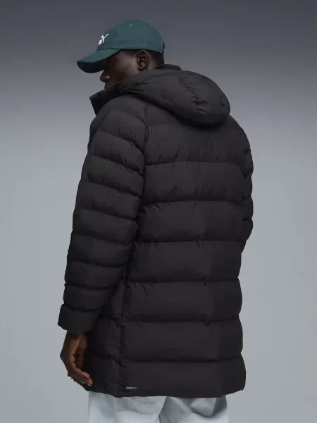 Парка Puma с капюшоном черная