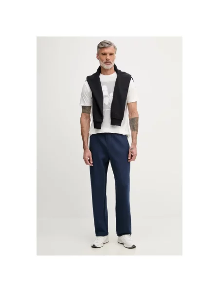 Spodnie dresowe Armani Exchange niebieskie