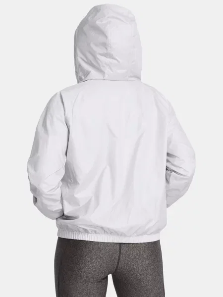 Dámska vetrovka Under Armour Sport Windbreaker halo gray/white biela