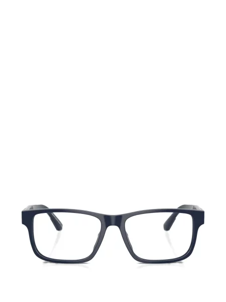 Ochelari de soare dreptunghiulari Emporio Armani albastru