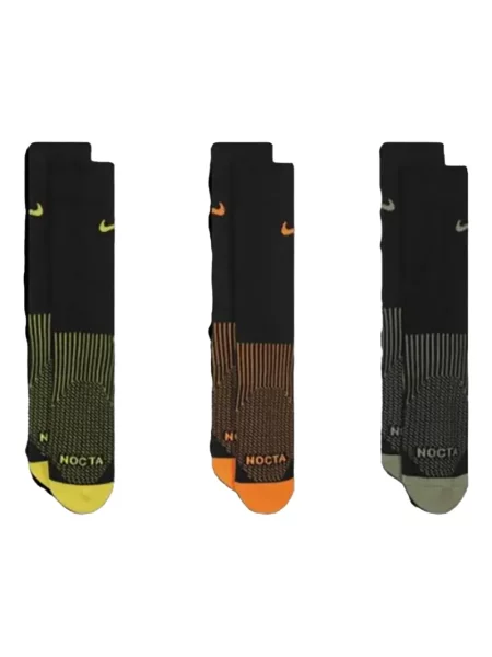 Șosete Nike alergare retro din jerseu negru